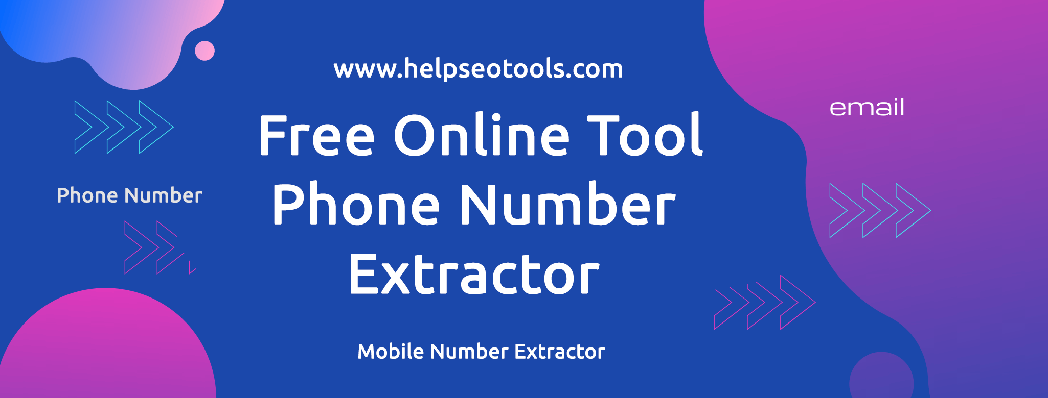 Phone or mobile number extractor Free Online Tool 