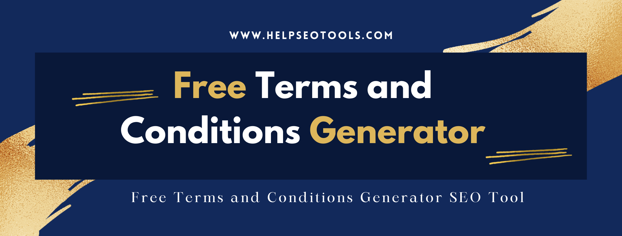 Terms and Conditions Generator Free