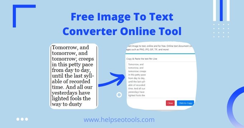 Image to Text Converter Online