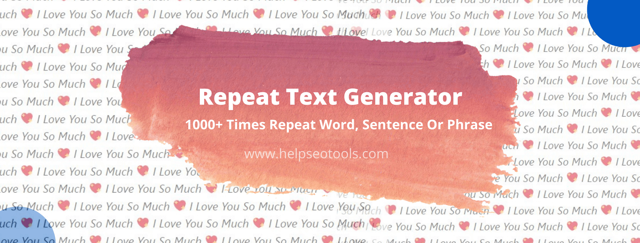 Repeat Text Generator Copy and Paste 100 to 10000 Times